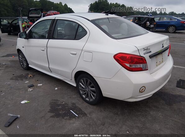 ML32F4FJ0JHF10002 2018 MITSUBISHI MIRAGE G4 White Rear left