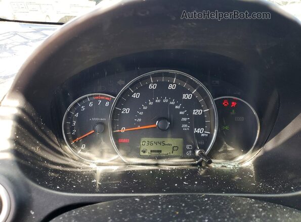 ML32F4FJ2HHF16037 2017 MITSUBISHI MIRAGE Серый Вид щитка приборов