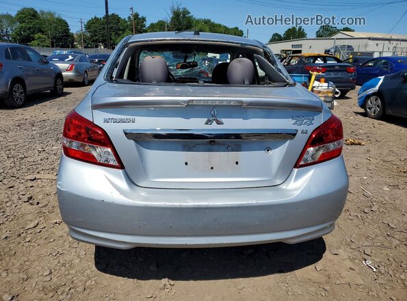 ML32F4FJ2HHF16037 2017 MITSUBISHI MIRAGE Серый Вид сзади