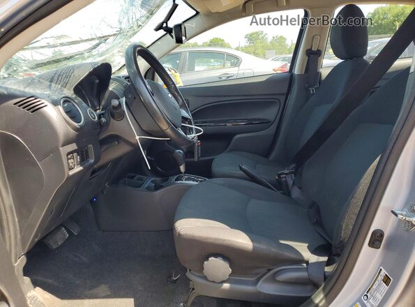 ML32F4FJ2HHF16037 2017 MITSUBISHI MIRAGE Серый Вид салона спереди