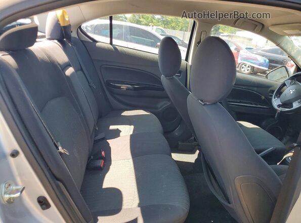 ML32F4FJ2HHF16037 2017 MITSUBISHI MIRAGE Серый Вид задних сидений