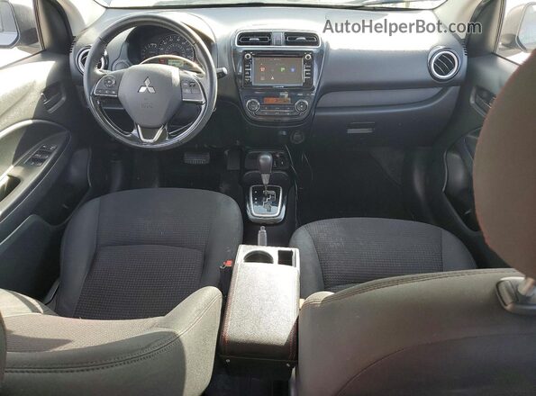 ML32F4FJ3LHF07355 2020 MITSUBISHI MIRAGE Gray Առջևի վահանակի տեսք