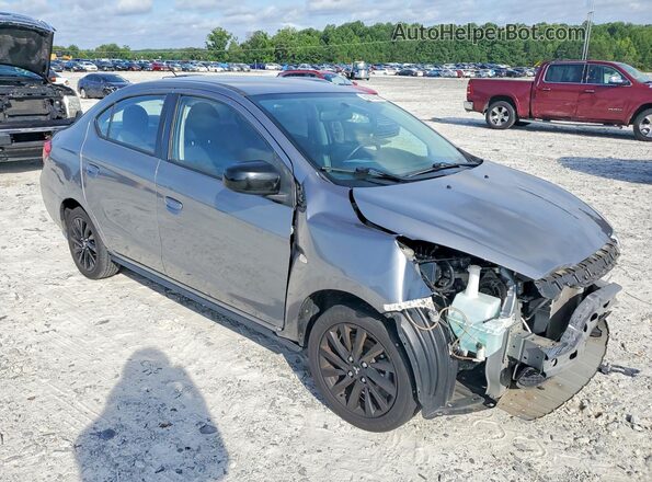ML32F4FJ3LHF07355 2020 MITSUBISHI MIRAGE Gray Առջևի աջ