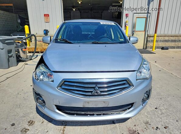 ML32F4FJ4HHF09106 2017 MITSUBISHI MIRAGE Silver Vista frontal