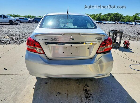 ML32F4FJ4HHF09106 2017 MITSUBISHI MIRAGE Silver Vista trasera