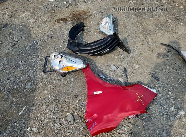 ML32F4FJ5LHF06577 2020 MITSUBISHI MIRAGE Red ძრავის განყოფილების ხედი
