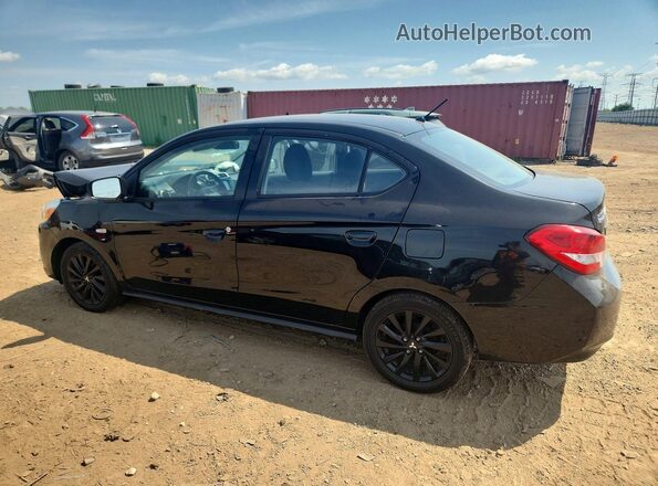ML32F4FJ5LHF09737 2020 MITSUBISHI MIRAGE Black Tył lewy