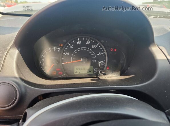 ML32F4FJ5LHF09737 2020 MITSUBISHI MIRAGE Black Widok zestawu wskaźników