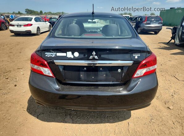 ML32F4FJ5LHF09737 2020 MITSUBISHI MIRAGE Black Widok z tyłu