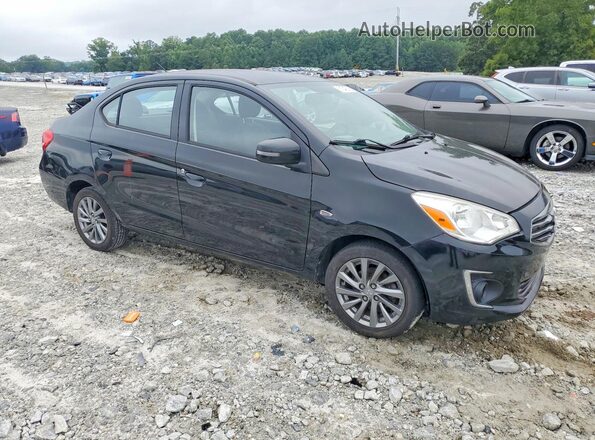 ML32F4FJ6HHF14050 2017 MITSUBISHI MIRAGE Black წინა მარჯვენა