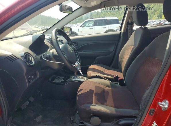 ML32F4FJ6LHF00318 2020 MITSUBISHI MIRAGE Red Vista interior delantera