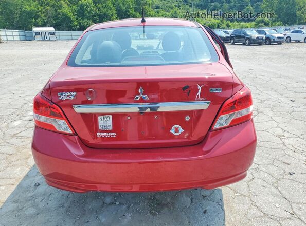 ML32F4FJ6LHF00318 2020 MITSUBISHI MIRAGE Red Vista trasera