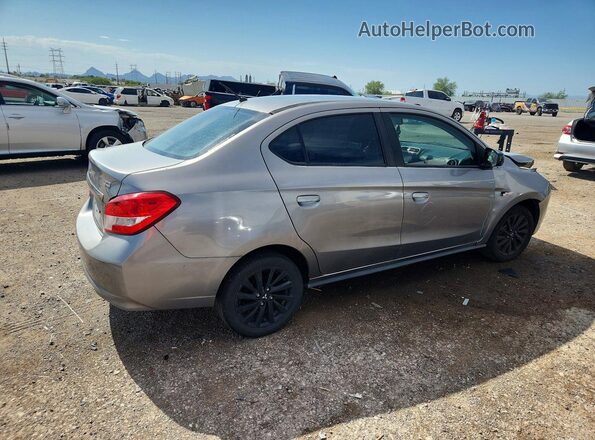 ML32F4FJ6LHF02344 2020 MITSUBISHI MIRAGE Gray Задня права чверть