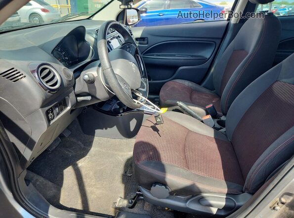 ML32F4FJ6LHF02344 2020 MITSUBISHI MIRAGE Gray Вид салону спереду