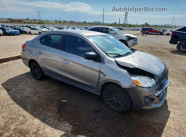 ML32F4FJ6LHF02344 2020 MITSUBISHI MIRAGE Gray Передня права чверть
