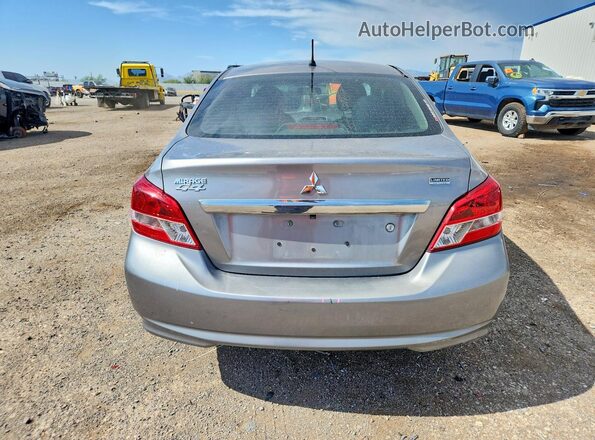 ML32F4FJ6LHF02344 2020 MITSUBISHI MIRAGE Gray Вид ззаду