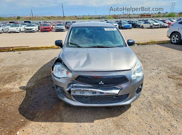 ML32F4FJ6LHF02344 2020 MITSUBISHI MIRAGE Gray Вид спереду