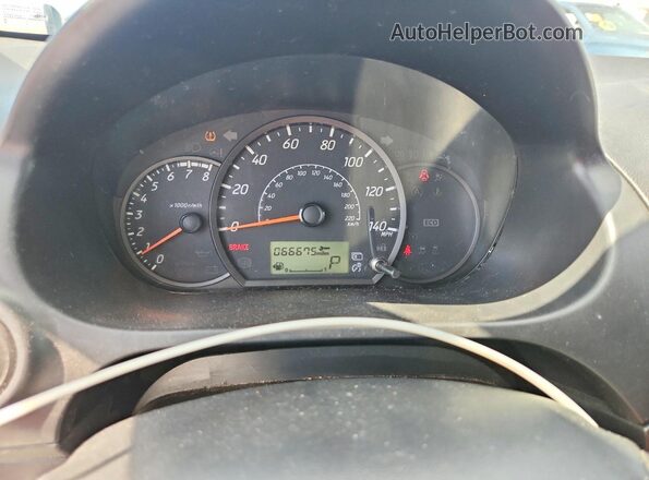 ML32F4FJ6LHF02344 2020 MITSUBISHI MIRAGE Gray Вид щитка приладів