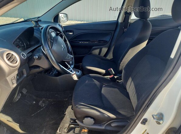 ML32F4FJ6LHF13151 2020 MITSUBISHI MIRAGE White Սալոնի դիմացի տեսք