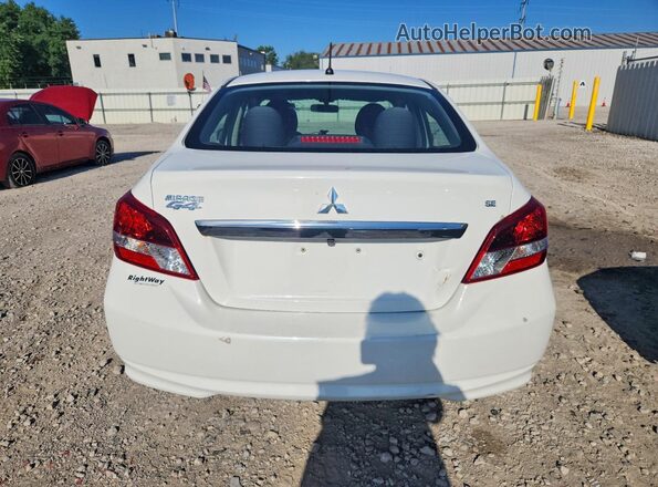 ML32F4FJ6LHF13151 2020 MITSUBISHI MIRAGE White Հետևի տեսք