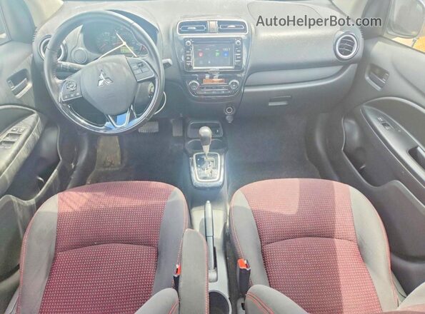 ML32F4FJ7LHF04376 2020 MITSUBISHI MIRAGE White წინა პანელის ხედი