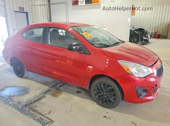 ML32F4FJ8LHF04872 2020 MITSUBISHI MIRAGE Red Front right