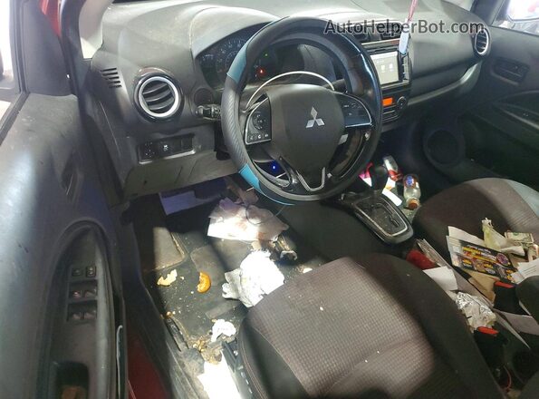 ML32F4FJ8LHF04872 2020 MITSUBISHI MIRAGE Red Dashboard view