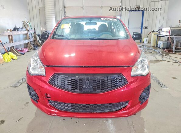 ML32F4FJ8LHF04872 2020 MITSUBISHI MIRAGE Red Front view