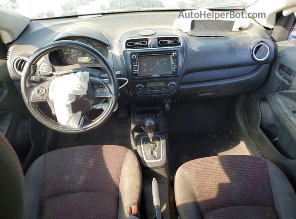 ML32F4FJ9LHF01169 2020 MITSUBISHI MIRAGE Silver წინა პანელის ხედი