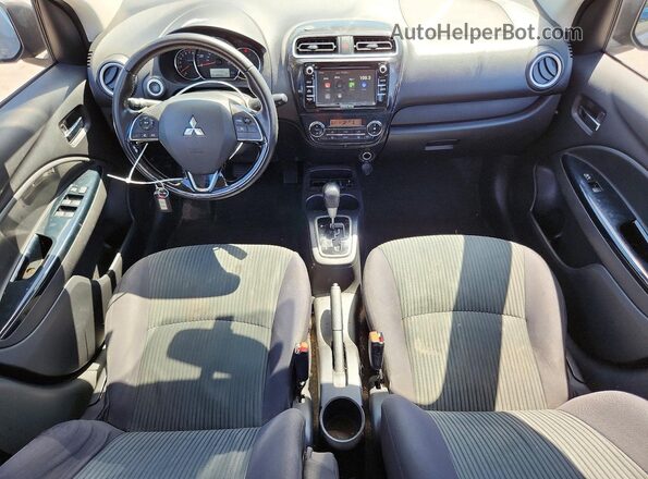 ML32F4FJXJHF01663 2018 MITSUBISHI MIRAGE Gray Вид панелі приладів