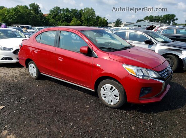 ML32FUFJ0NHF09020 2022 MITSUBISHI MIRAGE Red Front right