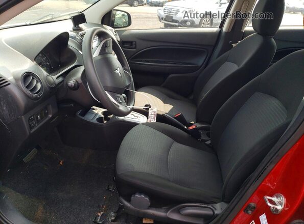 ML32FUFJ0NHF09020 2022 MITSUBISHI MIRAGE Red Front interior view