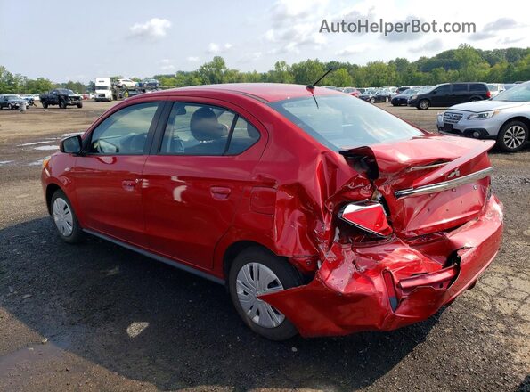 ML32FUFJ0NHF09020 2022 MITSUBISHI MIRAGE Red Rear left