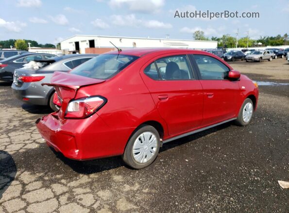 ML32FUFJ0NHF09020 2022 MITSUBISHI MIRAGE Red Rear right