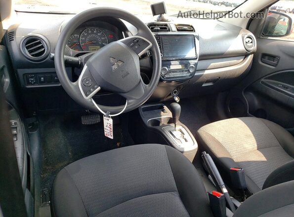 ML32FUFJ0NHF09020 2022 MITSUBISHI MIRAGE Red Dashboard view