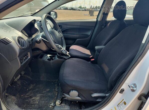 ML32FUFJ0PHF03902 2023 MITSUBISHI MIRAGE White Вид салону спереду
