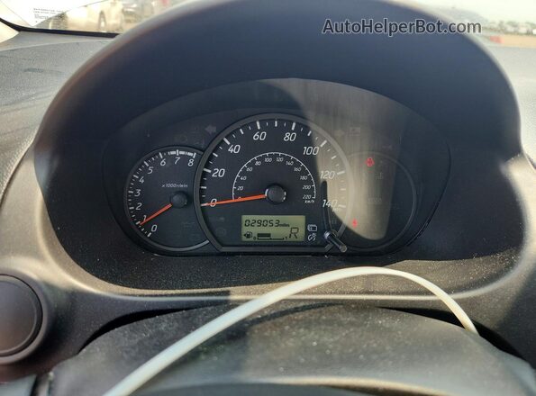 ML32FUFJ0PHF03902 2023 MITSUBISHI MIRAGE White Вид щитка приладів