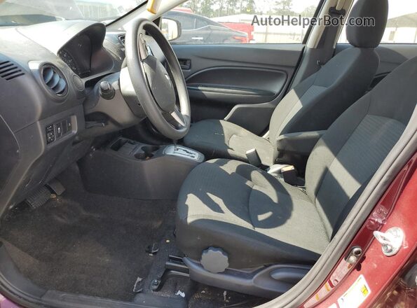 ML32FUFJ0RHF07743 2024 MITSUBISHI MIRAGE Burgundy Вид салону спереду