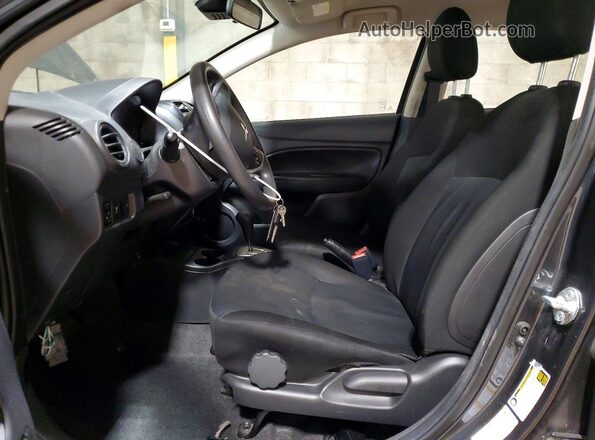 ML32FUFJ0RHF16622 2024 MITSUBISHI MIRAGE Charcoal წინა სალონის ხედი
