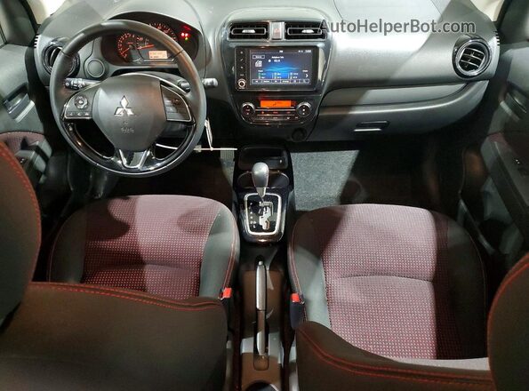 ML32FUFJ2NHF08564 2022 MITSUBISHI MIRAGE Silver Vista del salpicadero