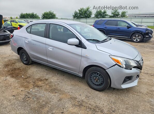 ML32FUFJ2PHF06140 2023 MITSUBISHI MIRAGE Silver Front right
