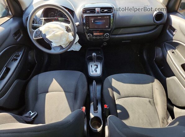 ML32FUFJ2RHF03743 2024 MITSUBISHI MIRAGE Бордовый Вид панели приборов