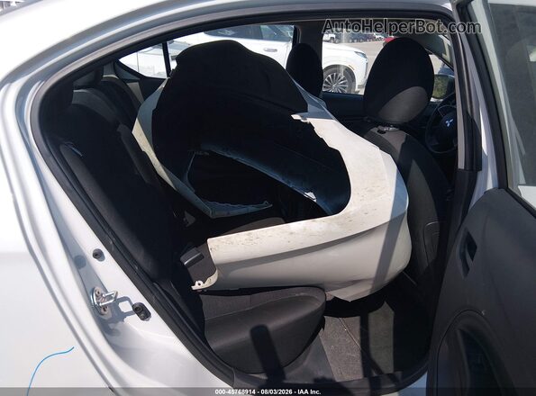 ML32FUFJ2RHF20333 2024 MITSUBISHI MIRAGE G4 White Vista de la etiqueta del VIN