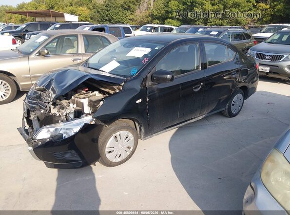 ML32FUFJ3RHF01211 2024 MITSUBISHI MIRAGE G4 Черный Передняя левая четверть