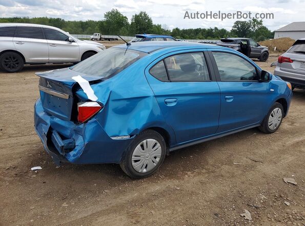 ML32FUFJ3RHF13729 2024 MITSUBISHI MIRAGE Синий Задняя правая четверть