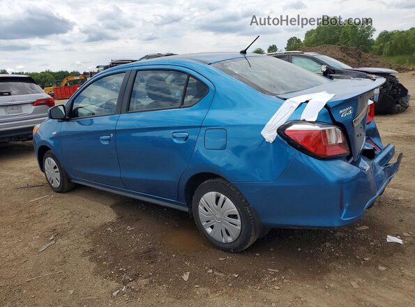 ML32FUFJ3RHF13729 2024 MITSUBISHI MIRAGE Синий Задняя левая четверть