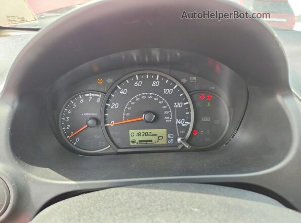 ML32FUFJ4RHF13786 2024 MITSUBISHI MIRAGE Red Вид щитка приладів