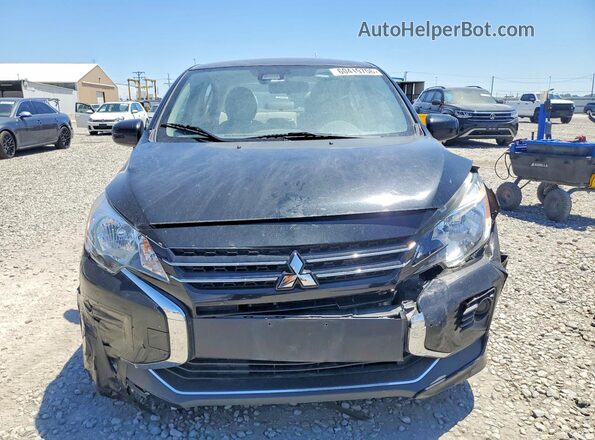 ML32FUFJ5MHF05348 2021 MITSUBISHI MIRAGE Black Դիմացի տեսք