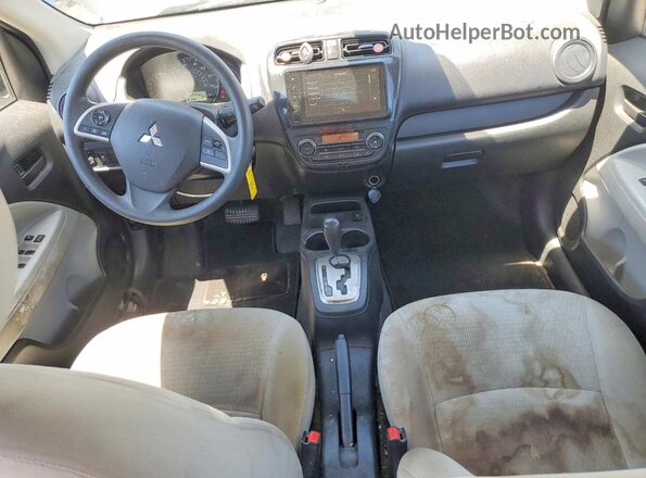 ML32FUFJ5MHF05348 2021 MITSUBISHI MIRAGE Black Առջևի վահանակի տեսք