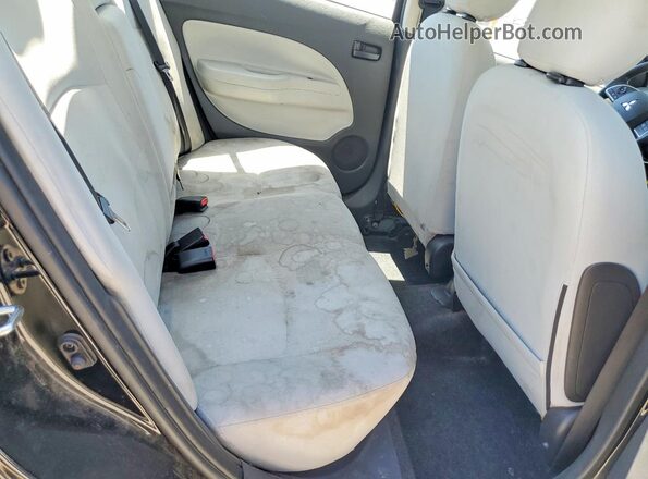 ML32FUFJ5MHF05348 2021 MITSUBISHI MIRAGE Black Հետևի նստատեղերի տեսք